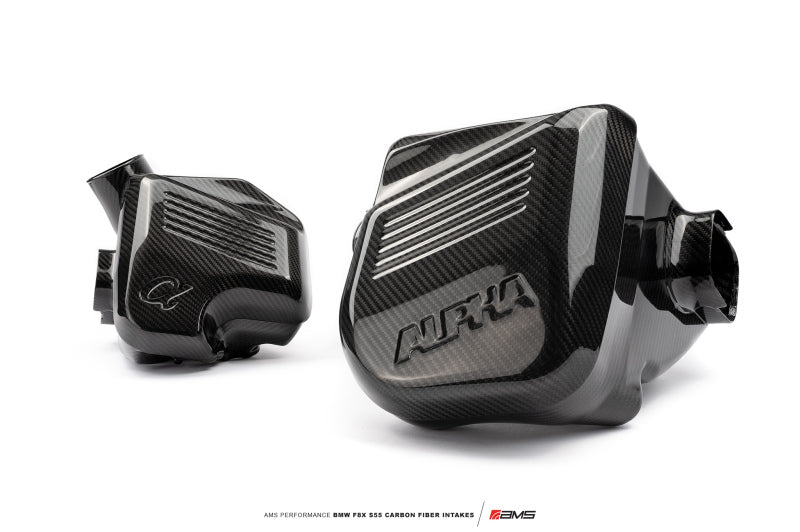AMS Performance 15-18 BMW M3 / 15-20 BMW M4 w/ S55 3.0L Turbo Engine Carbon Fiber Intake (view 16)