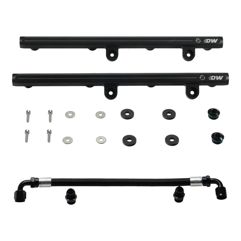 DeatschWerks 05-23 Dodge and Chrysler Hemi Fuel Rails w/ Crossover Main image