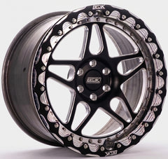 Belak 17x9.5 / 6.25in BS / 6x135mm BP / High Pad / Series 3 - Single Beadlock Wheel w/ Billet Lip