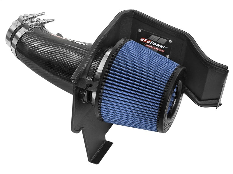 aFe MagnumFORCE Carbon Fiber Intake Stage-2 Pro 5R 11-17 Dodge Challenger/Charger SRT-8 V8 6.4L Main image