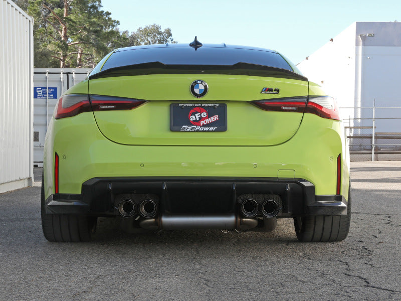 aFe MACH Force XP Exhausts Cat-Back SS 19-21 BMW M2 Competition L6-3.0L w/Carbon Tips (view 4)