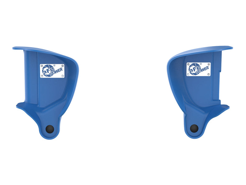 aFe Magnum FORCE Dynamic Air Scoop 15-18 BMW M3/15-20 M4 - Blue (view 8)