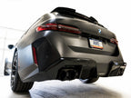 AWE Tuning BMW G90/G99 M5 Track Edition Cat-Back Exhaust - Diamond Black Tips (view 10)