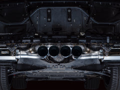 AWE Tuning 2023 C8 Corvette Z06 SwitchPath Cat-Back Exhaust - Diamond Black Tips