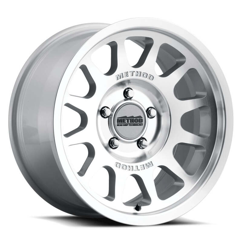 Method MR703 Bead Grip 17x8.5 0mm Offset 6x135 87.00mm CB Machined/Clear Coat Wheel Main image