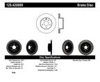 StopTech 08-09 Infiniti EX35 / 05-08 G35 / 09 G37 / 06-09 M35/M45 Drilled Right Rear Rotor (view 4)