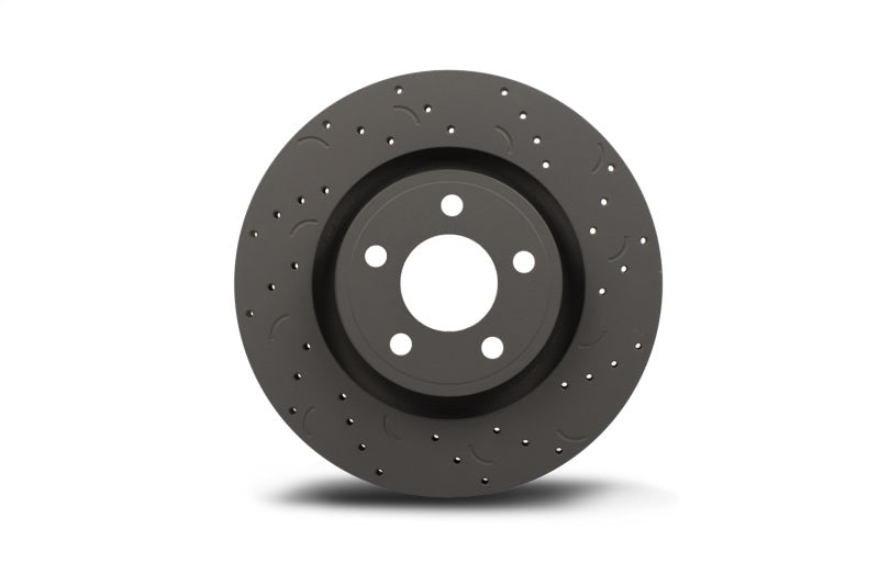 Hawk Talon 2010 Buick LaCrosse Drilled and Slotted Front Brake Rotor Set (view 4)
