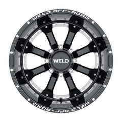 Weld Off-Road W125 20X9 Granada Six 6X139.7 ET00 BS5.00 Gloss Black MIL 106.1