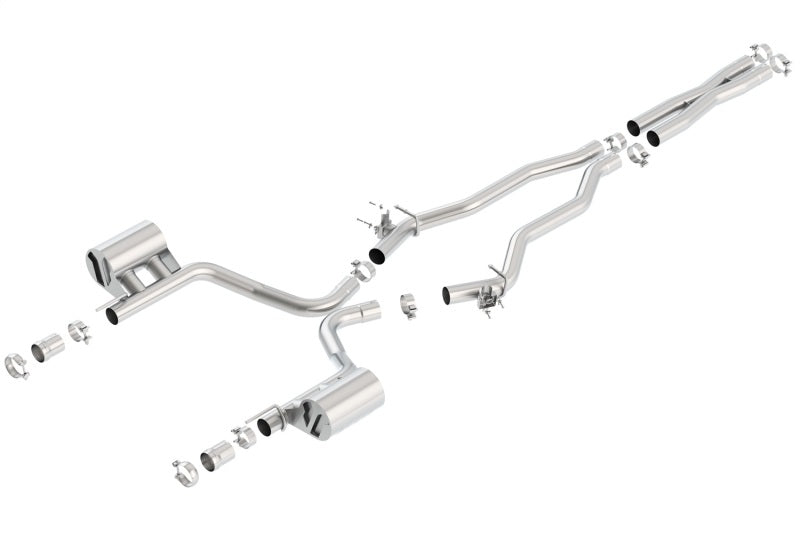 Borla 15-16 Dodge Challenger SRT/Scat Pcak 6.4L V8 ATAK Catback Exhaust (view 2)