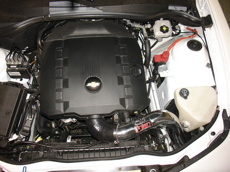 Injen 12-14 Chev Camaro SRI 3.6L V6 Polished Short Ram Power-Flow Intake System w/MR Tech&Air Fusion (view 3)