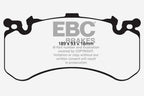 EBC 11+ Audi A8 Quattro 6.3 (Cast Iron Rotors) Redstuff Front Brake Pads (view 3)