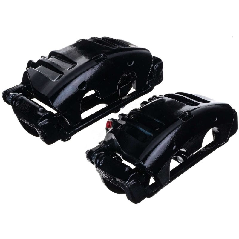 Power Stop 2014 Chrysler 200 Front Black Caliper - Pair w/Bracket (view 6)