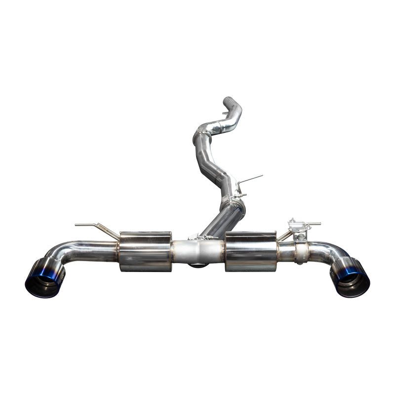 Injen 20-21 Toyota Supra 3.0L Turbo 6cyl SS Cat-Back Exhaust w/ Burnt Tips Main image