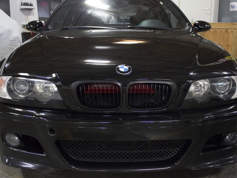 aFe MagnumFORCE Intakes Scoops AIS BMW 3-Series/ M3 (E46) 01-06 L6 - Matte Red (view 3)
