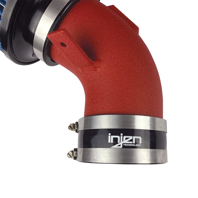 Injen 2020 BMW M340i SP Short Ram Air Intake System Wrinkle Red Finish (view 2)