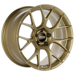 BBS RE-V7 18x9.5 5x114.3 ET38 Gold Wheel -82mm PFS/Clip Required