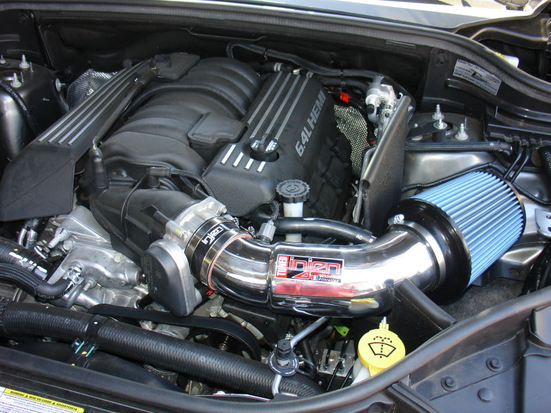 Injen 13 Jeep Grand Cherokee SRT-8 6.4L V8 Wrinkle Black Short Ram Intake w/ Heat Shield (view 4)