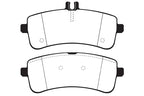 EBC 2015+ Mercedes-Benz C63 S AMG (W205) 4.0L Twin Turbo Redstuff Rear Brake Pads
