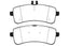 EBC 2015+ Mercedes-Benz C63 S AMG (W205) 4.0L Twin Turbo Redstuff Rear Brake Pads