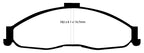 EBC 98-02 Chevrolet Camaro (4th Gen) 3.8 Bluestuff Front Brake Pads (view 2)
