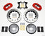 Wilwood Narrow Superlite 6R Front Hat Kit 14.00in Drill Red Nissan 370Z/Fiti G37