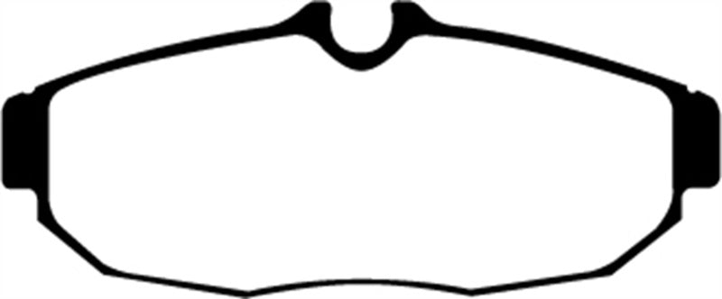 EBC 05-10 Ford Mustang 4.0 Yellowstuff Rear Brake Pads (view 4)