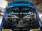 aFe Power MACH Force XP 304 Stainless Secondary Muffler Delete Pipe 14-19 Porsche 911 GT3 3.8L/4.0L (view 2)