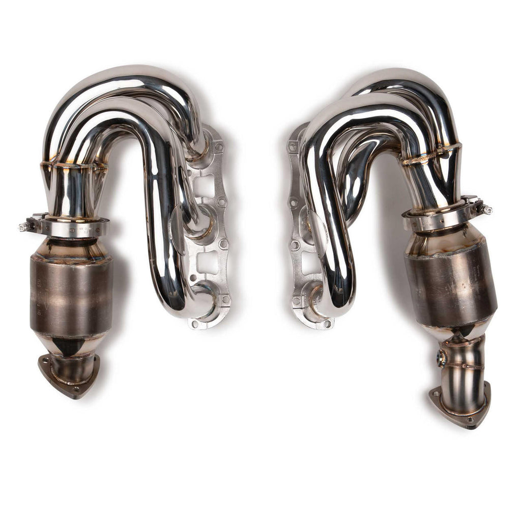 Fabspeed Porsche 987.2 Boxster / Cayman RENNKRAFT Modular Headers with HJS Catalytic Converters (2009-2012)
