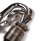 Fabspeed Porsche 997.2 Carrera RENNKRAFT Modular Headers with HJS Catalytic Converters (2009-2011)