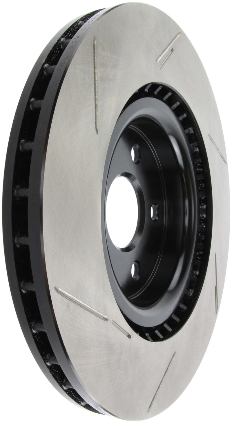 StopTech 12-18 Jeep Grand Cherokee SRT8 (380mm Front Disc) Front Left Slotted Sport Brake Rotor (view 5)