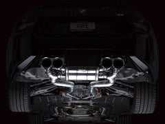 AWE Tuning 23-24 BMW G87 M2 SwitchPath Edition Exhaust - Chrome Silver Tips