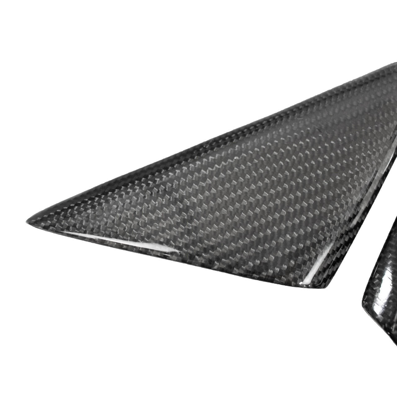 Carbon Fiber Outer Mirror Triangle Trim - Porsche 991.1 and the 991.2 Secondary image
