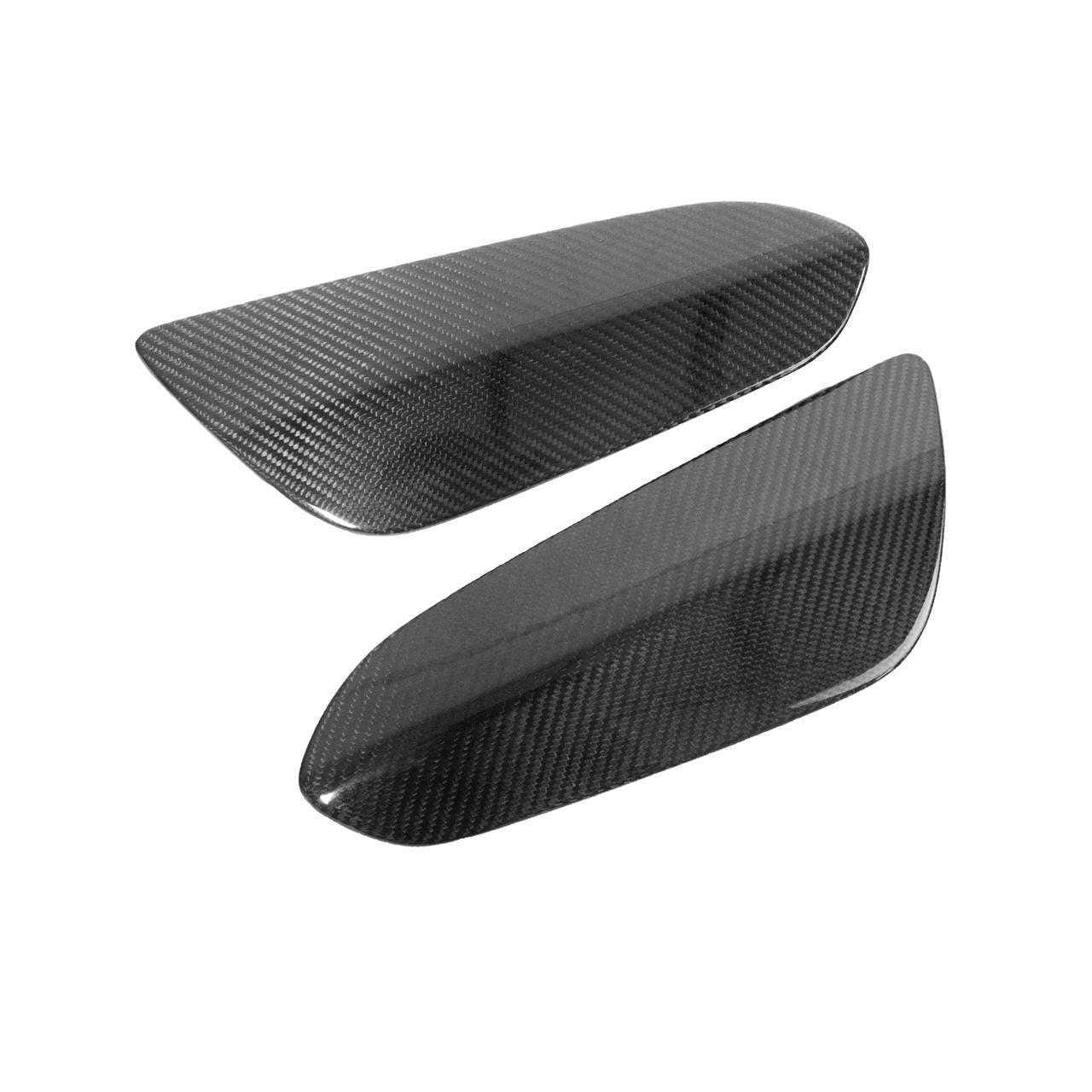 Carbon Fiber GT3 RS Rear Spoiler End Caps - Porsche Secondary image