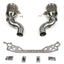 Fabspeed Porsche 992 Twin Turbo / Twin Turbo S Sport Catalytic Converters with GT2RS Style Outlets (2021+)