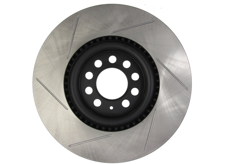 StopTech Power Slot 3/99-06 Audi TT/00-06 TT Quattro / 03-05 VW Golf GTi Left Front Slotted Rotor (view 10)