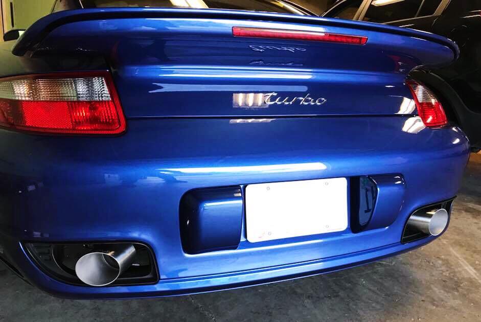 Porsche 997.1 Turbo Competition X-Pipe Exhaust System