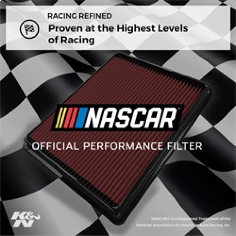 K&N 2020 BMW M550i 4.4L V8 Replacement Air Filter (2 Per Box) (view 12)