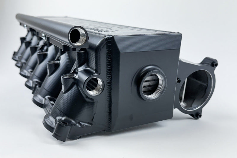 CSF Gen 2 B58 Race X Charge-Air-Cooler Manifold - Thermal Black Finish (view 13)