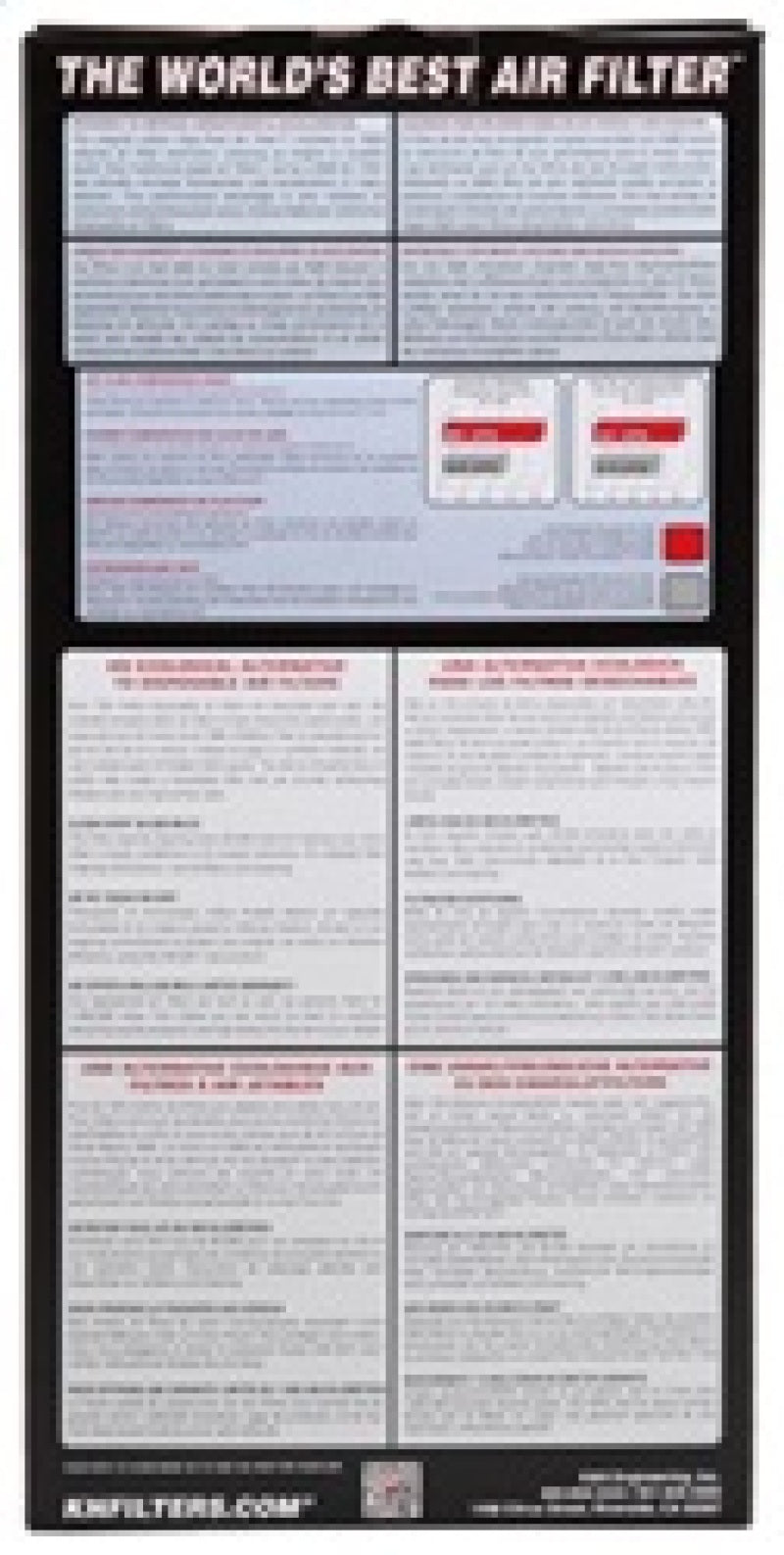 K&N 06-09 L.R. Range Rover / 02-10 VW Touareg / 02-09 Porsche Cayenne Drop In Air Filter (view 15)