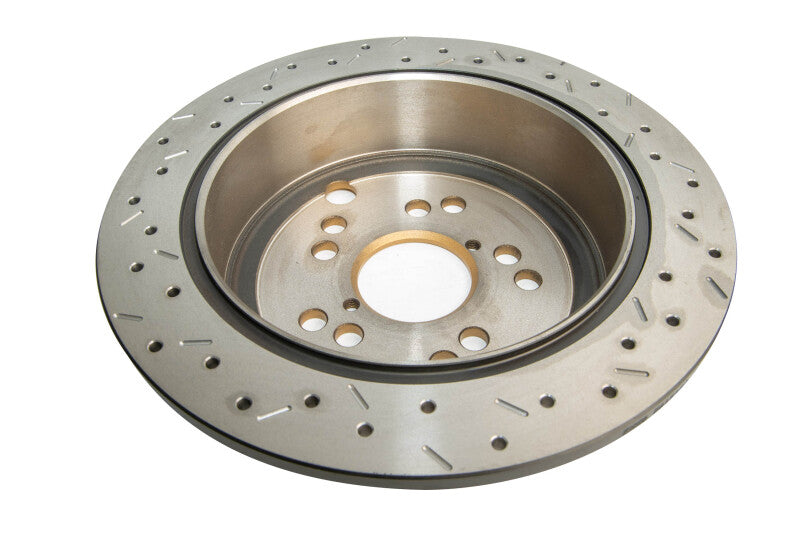 DBA 12+ Subaru/Scion BRZ/FR-S (AU Spec) 10 Lug Slot Rear Drilled & Slotted 4000 Series Rotor (view 2)