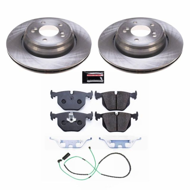 Power Stop 01-06 BMW M3 Rear Track Day Brake Kit Main image