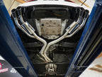 aFe 18-20 Audi RS5 Coupe MACH Force-Xp 3in to 2.5in 304 SS Axle-Back Exhaust System-Quad Polish Tips (view 2)
