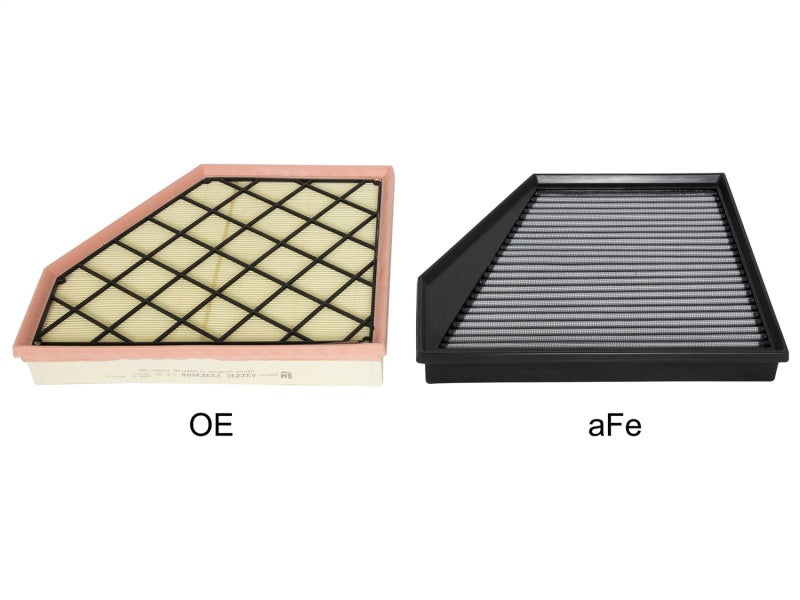 aFe Magnum FLOW Pro DRY S OE Replacement Filter 2016 Chevrolet Camaro SS V8 6.2L (view 5)
