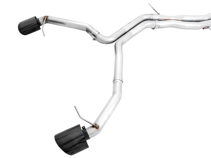 AWE Tuning Audi B9.5 RS 5 Coupe Track Edition Exhaust - RS-Style Diamond Black Tips (view 5)