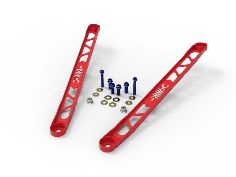 aFe CONTROL 304 Stainless Steel Front Suspension Strut Brace Red - Toyota GR Supra (A90) 20-21 Main image