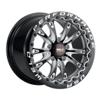 Weld Belmont Beadlock 15x10 / 5x120.65 BP / ET45 BS7.27 Gloss Black MIL DIA 78.1