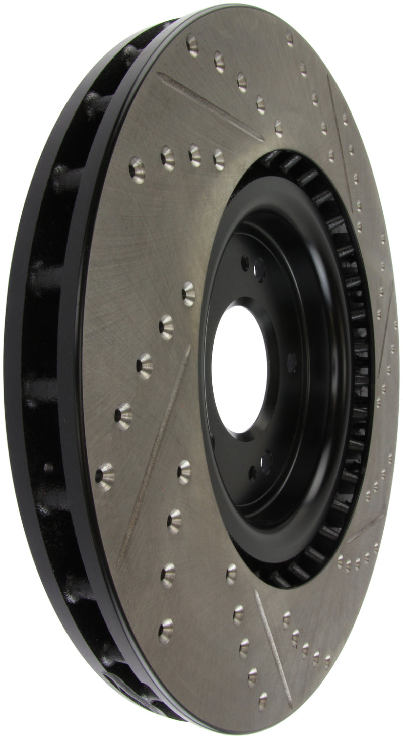 StopTech Slotted & Drilled Sport Brake Rotor (view 2)