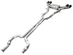 AWE Tuning 2021+ Cadillac CT4-V Blackwing SwitchPath Exhaust - Diamond Black Tips (view 13)