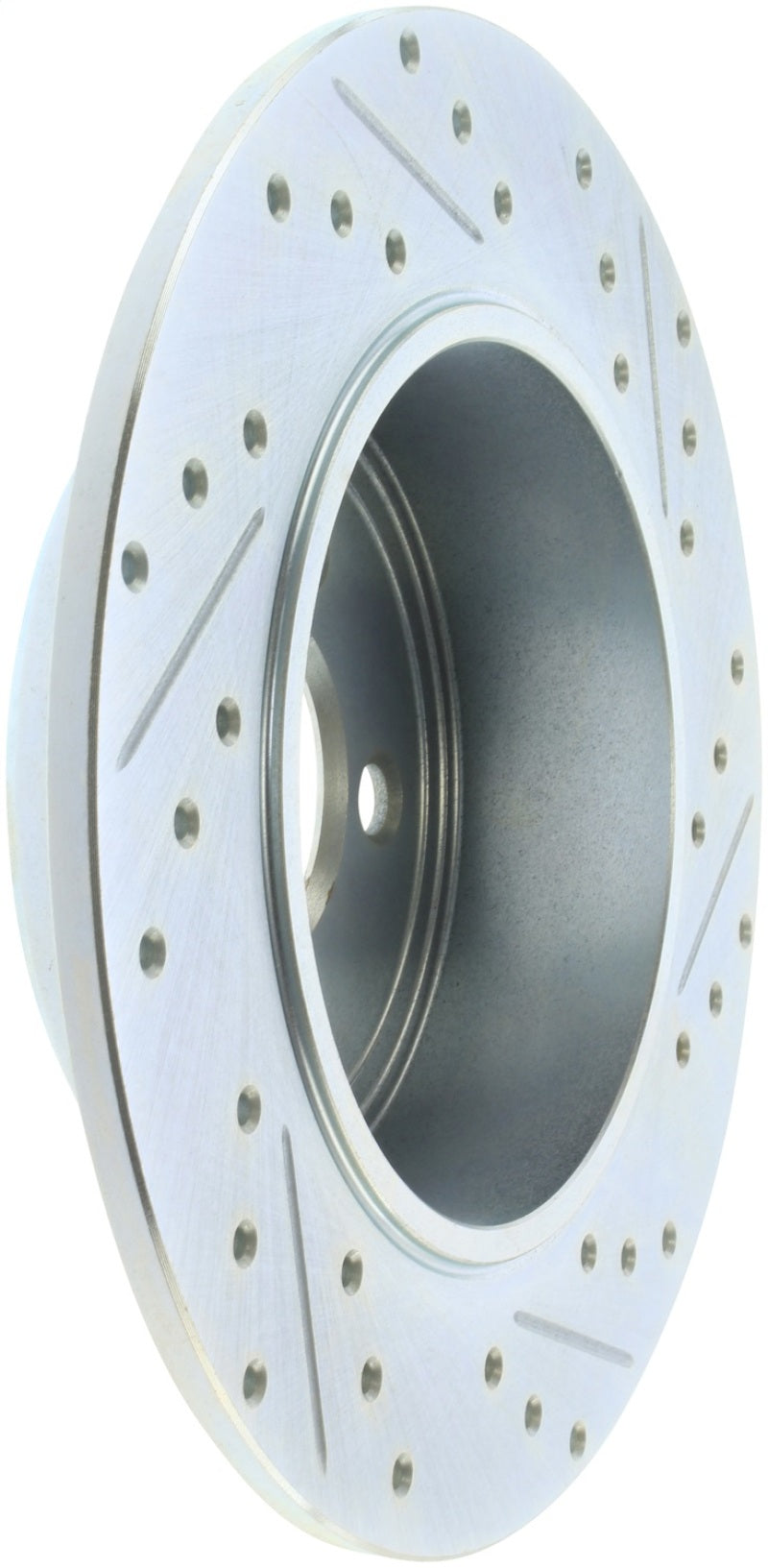 StopTech Select Sport 06-15 Dodge Charger/ 05-15 Chrysler 300 Slotted/Drilled Right Rear Brake Rotor (view 3)