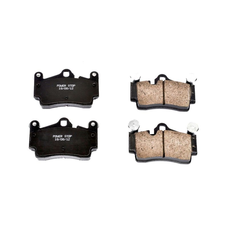 Power Stop 07-15 Audi Q7 Rear Z16 Evolution Ceramic Brake Pads Main image